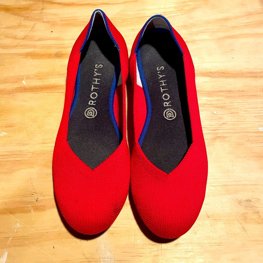 Rothy’s Red Ballerina Flat - 9.5